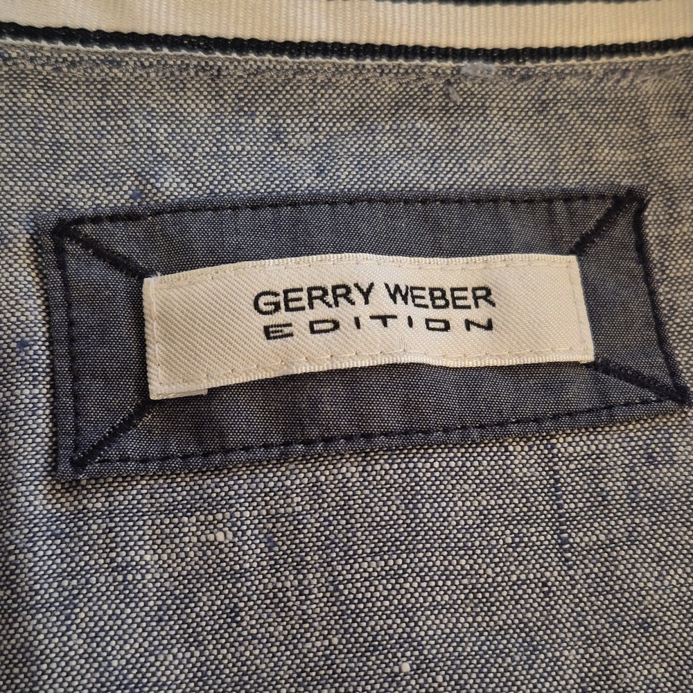 GERRY WEBER Women's 100% Linen Button Down Shirt - Picture 13 of 16